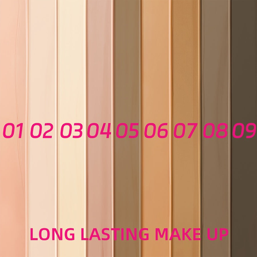 Women Concealer Liquid Foundation Matte Natural Waterproof Long-Lasting