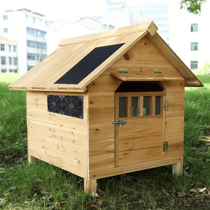 Набор солнечных вентиляционных вентиляторов для улицы для теплиц, курятников, автодомов, портативной вентиляции