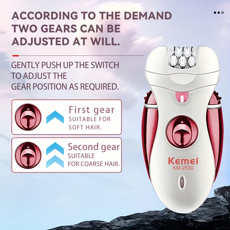 4-в-1 женский бритвенный триммер для бикини, удаления волос на лице