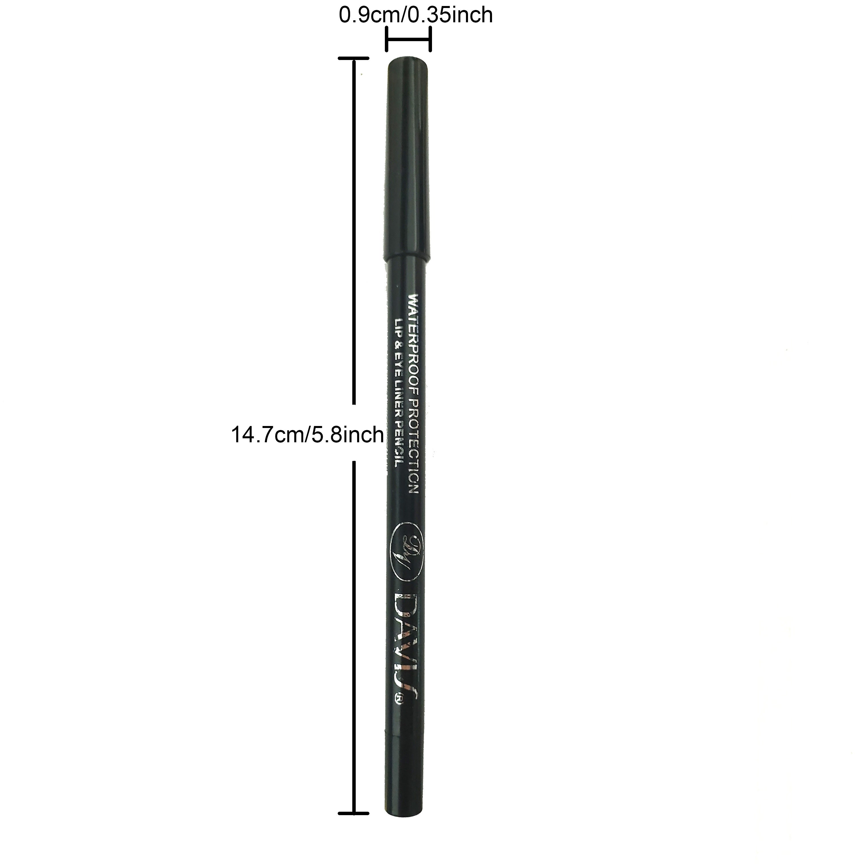 Waterproof Eyeliner Pencil Long-Lasting Bold Eye Makeup in Various Shades