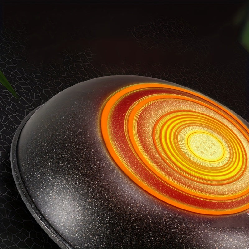 Qattiq temir oshxona idishlari to'plami, 3 ta qism, yopishmaydigan skilet, souspana, stockpot