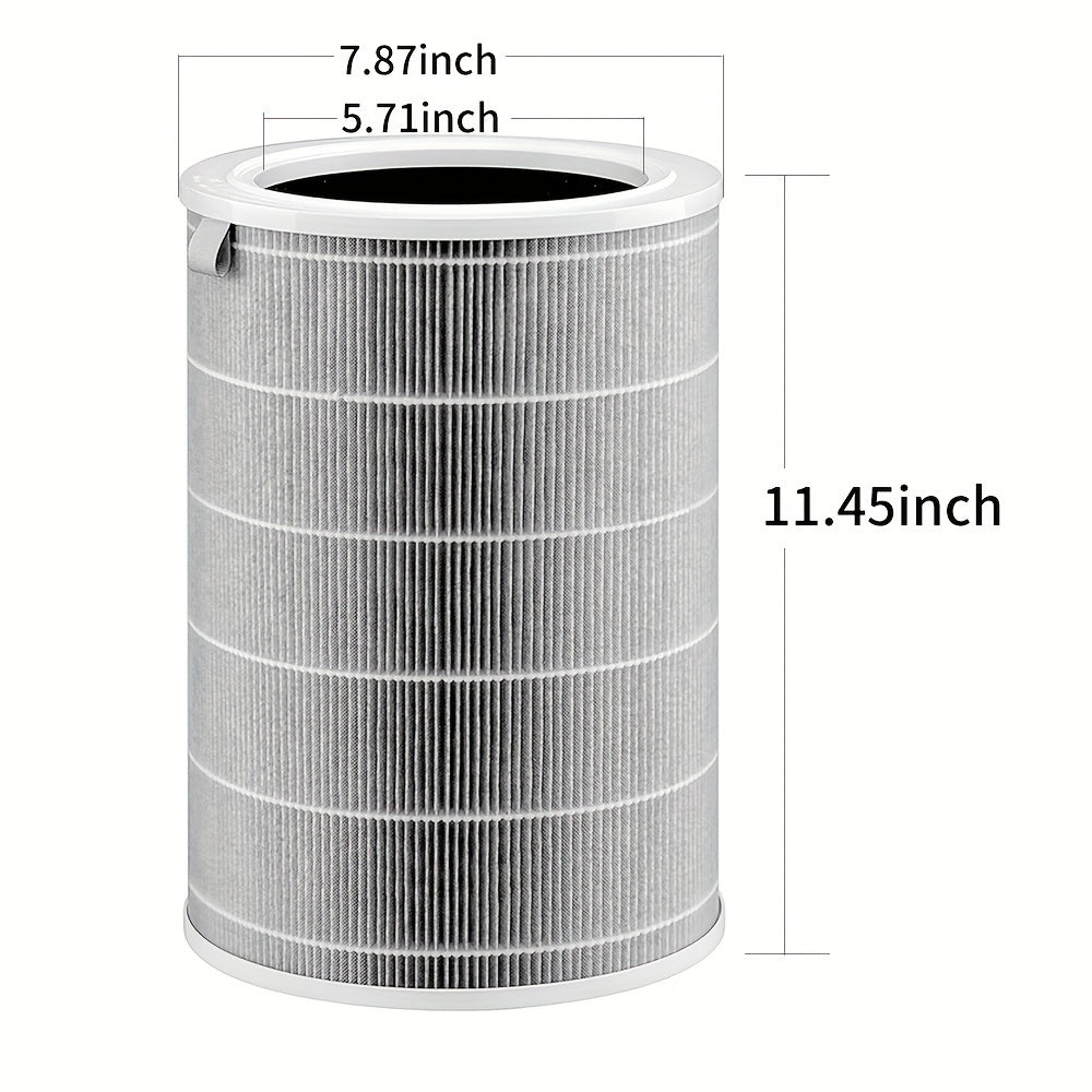 Запасной HEPA-фильтр для очистителя воздуха, тройная фильтрация, совместим с серией Xiaomi Mi