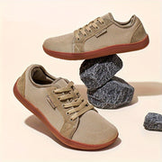 Unisex Wide Toe Trekking Shoes Breathable Mesh Rubber Sole Casual Outdoor Hiking