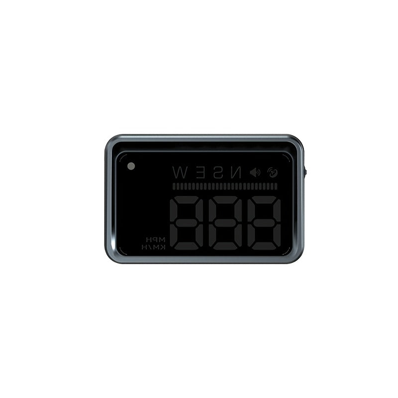 Car HUD Speedometer Compatible with All Vehicles No Battery Included