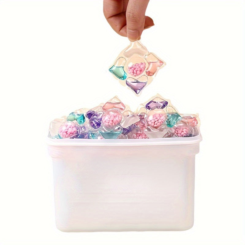 30 Pieces 5-in-1 Laundry Detergent Soap Box for Apartments Dorms Cleaning