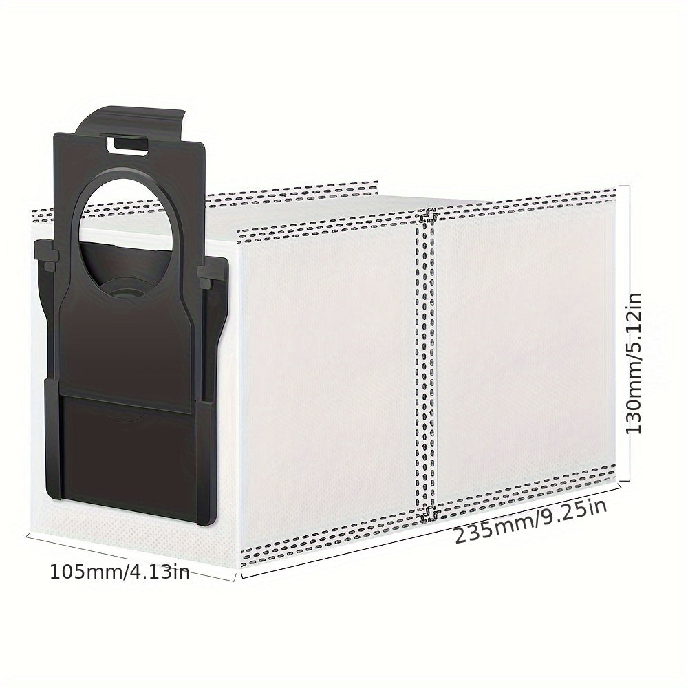 High-Efficiency Vacuum Dust Bags 3.2L Large Capacity Replacement for Robotic Vacuum