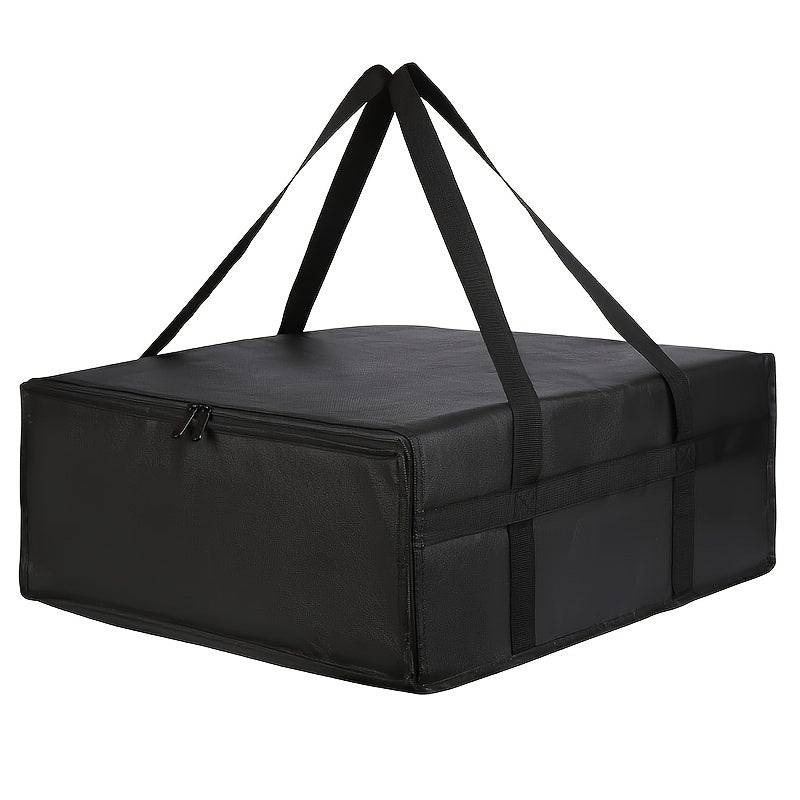 Insulated Pizza Delivery Bag, Sturdy Eco-Friendly Lunch Carrier for Work and School