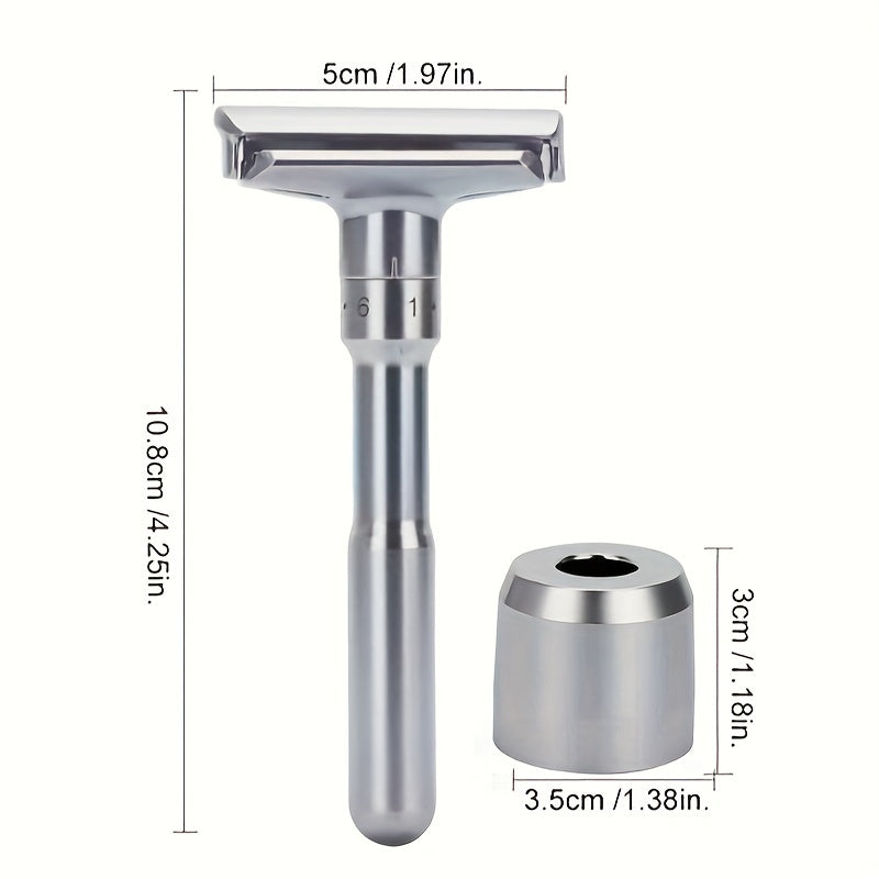 Men and Women Safety Razor 5 Blades Double Edge Shaving Razor
