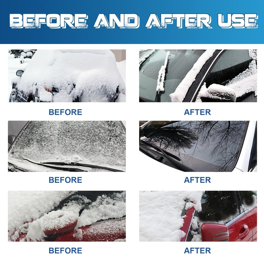 Ice Melting Spray for Cars and Glass Anti-Freeze Snow Removal 1 Bottle