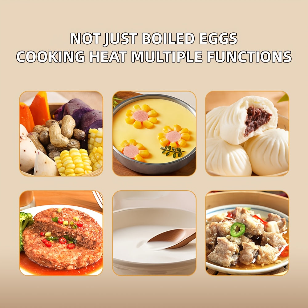 220V tuxum pishiruvchi qush tasviri bilan, bir tugma bilan oson ishlash, PP material