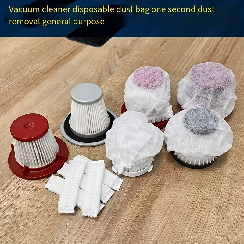 Universal No-woven Filtr Elementi uchun Elastik Qalinlashtirilgan Filtr Tarmog'i Qopqog'i Bir Martalik Qo'l Kichik Changyutgichda