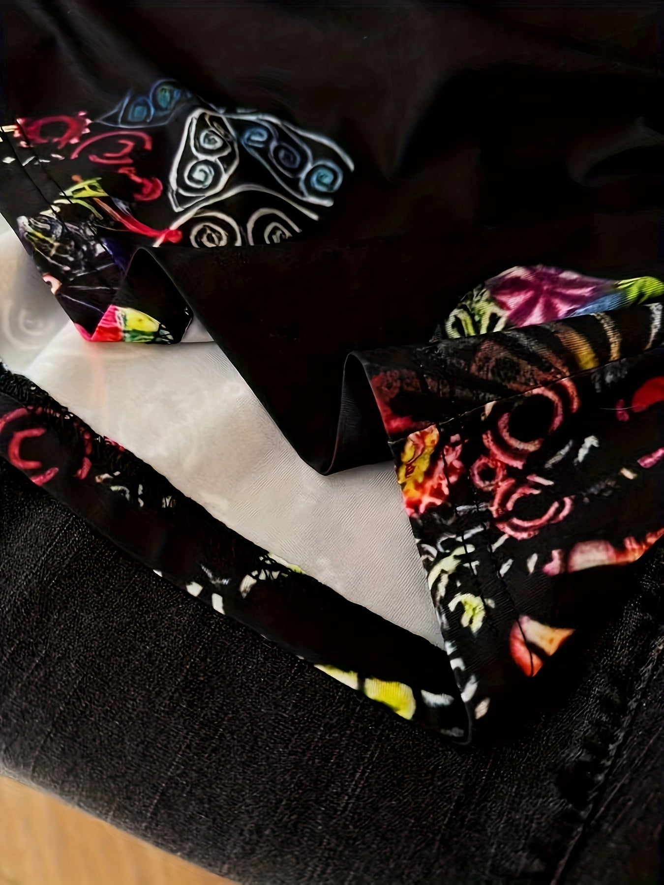 Plus Size Floral Butterfly Print T-Shirt Crew Neck Short Sleeve Polyester