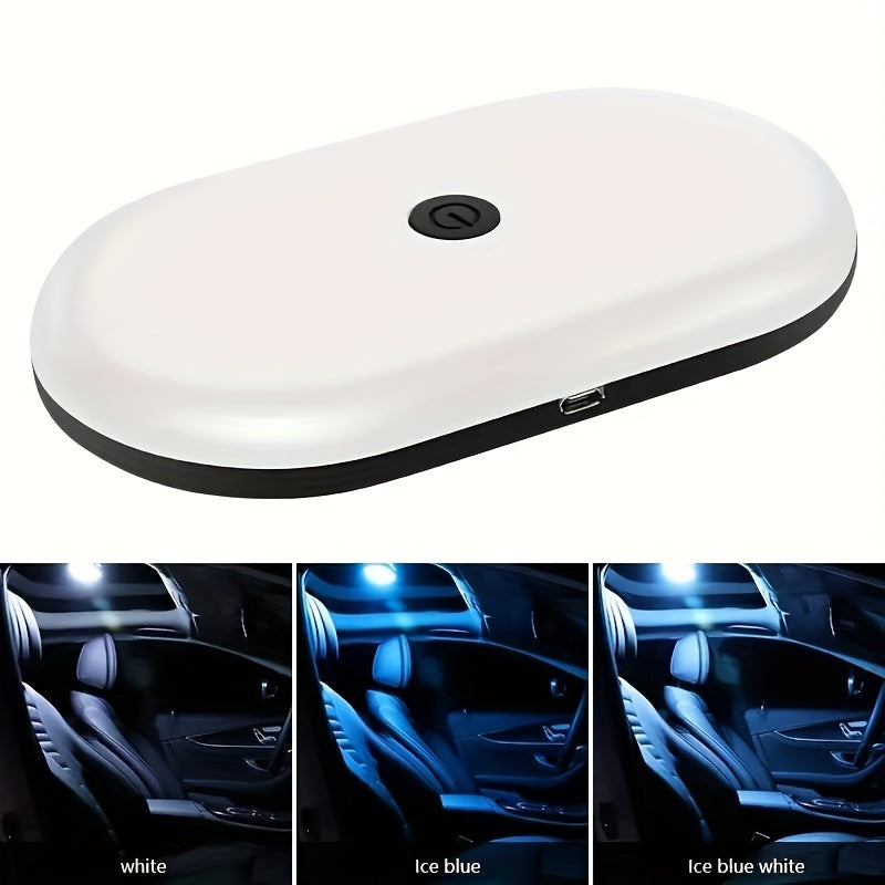 LED sensorli avtomobil chirog'i yukxona saqlash uchun, litiy polimer batareya bilan USB orqali zaryadlanadigan, 5V ishlash voltaji, oq, ko'k va muzli ko'k ranglarda mavjud.