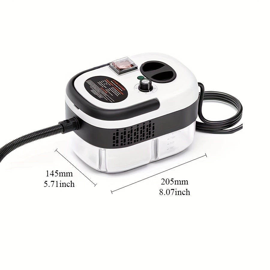 Portable Handheld Steam Cleaner with High Temperature Pressurized Steam and Brush Heads