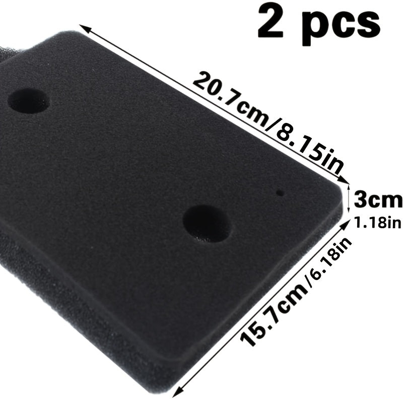 2pcs Dryer Filter Sponges Fine Coarse Polyester Compatible with Dryers