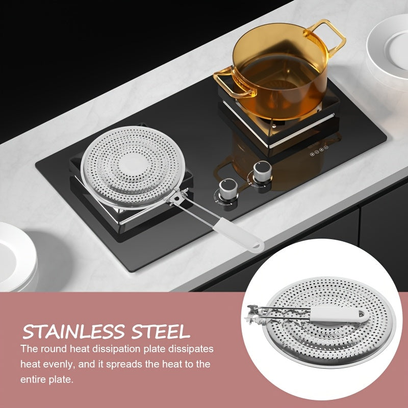 Прочный держатель для кастрюль из нержавеющей стали с двухслойным дизайном для сковородок