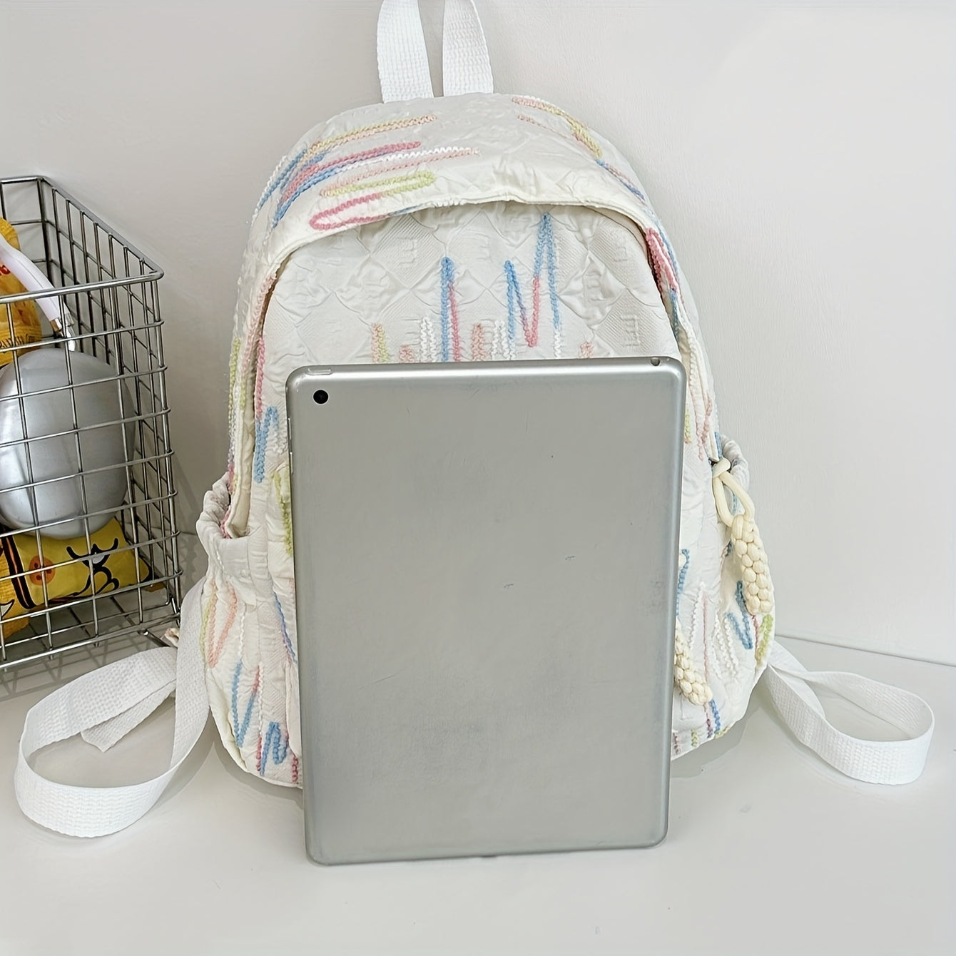 Nylon Backpack for Students Women Teen Girls Waterproof Daypack School College Travel