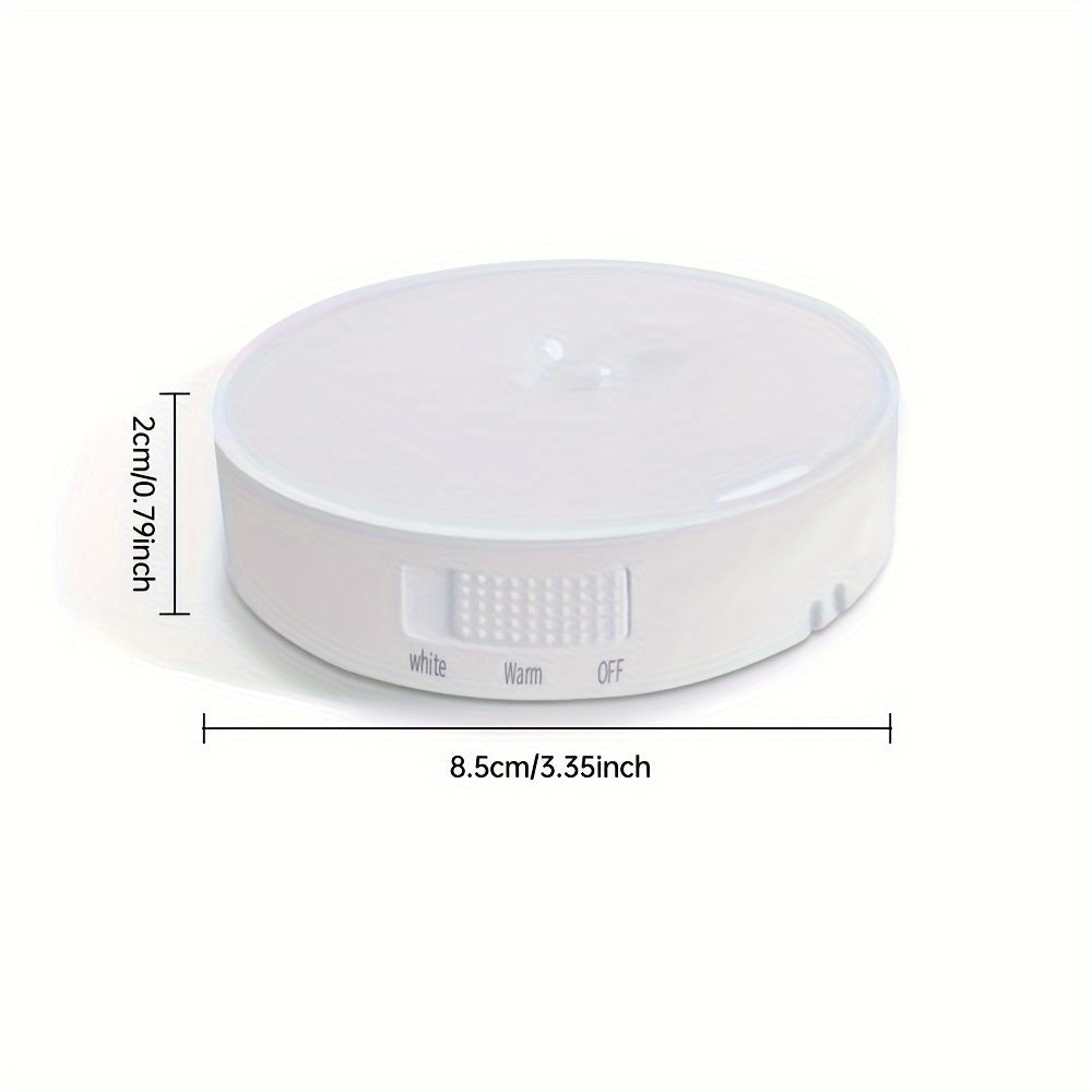 Motion Sensor LED Night Light with USB Power Wireless Magnetic Mount for Kitchen Stairs Closet