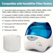 Humidifier Filters 4pcs and 2pcs Compatible with Vicks Kaz Honeywell Sunbeam