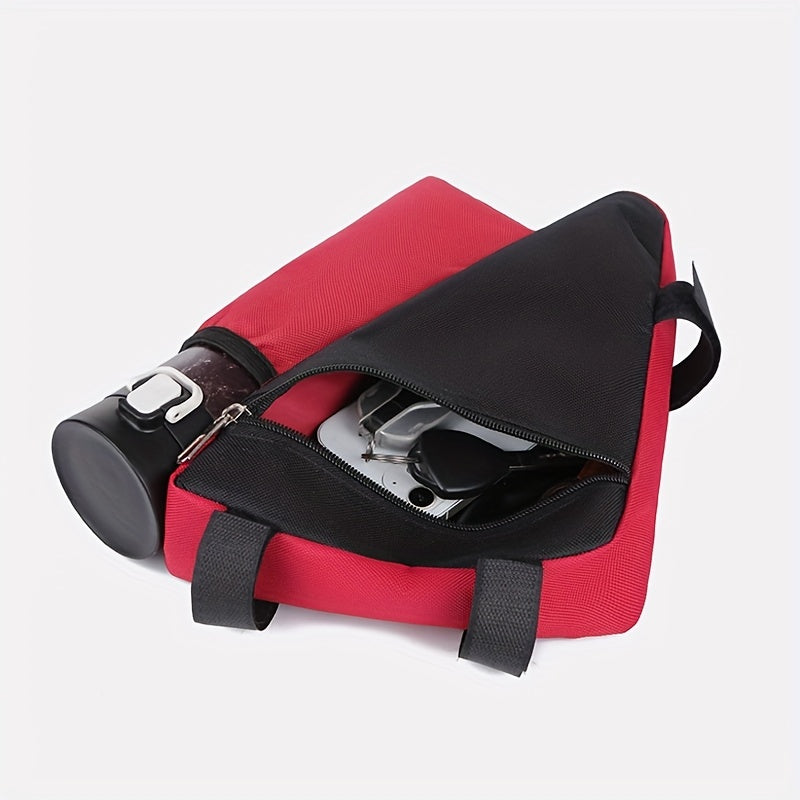 Bolsa para cuadro de bicicleta de montaña, resistente a la intemperie, organizador de almacenamiento para ciclismo