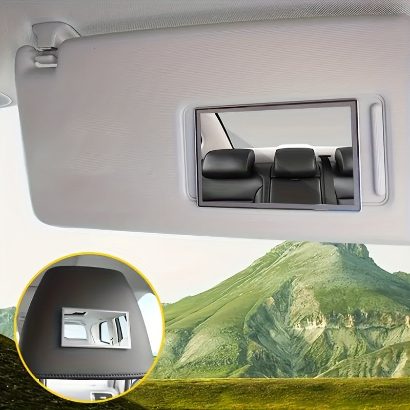 Универсальное автомобильное солнцезащитное козырек зеркало для макияжа вспомогательное зеркало заднего вида