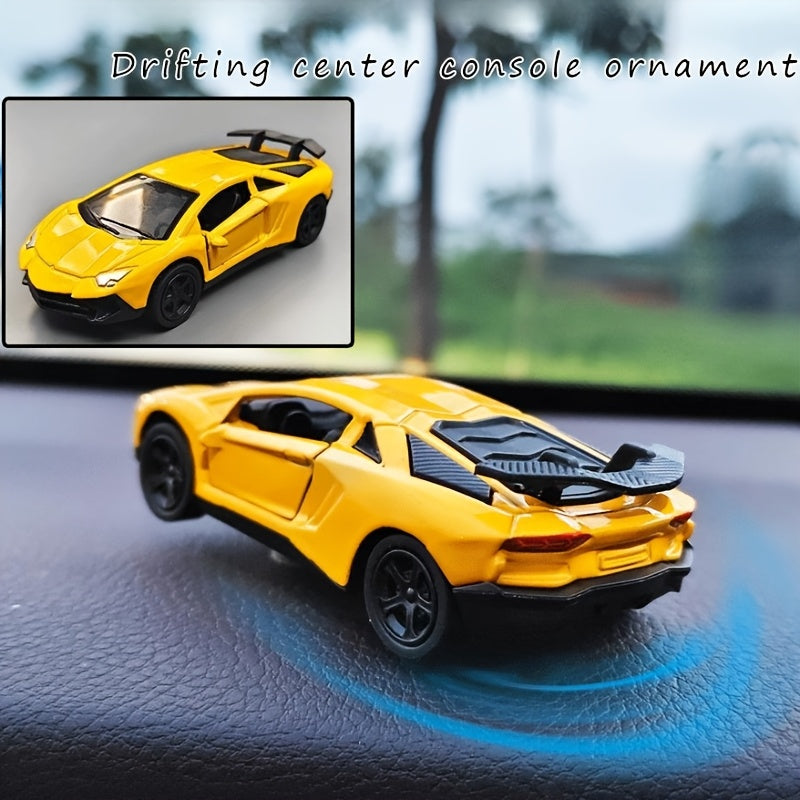 Universal Alloy Drift Car Dashboard Dekoratsiyasi Bardoshli Temir Uslub