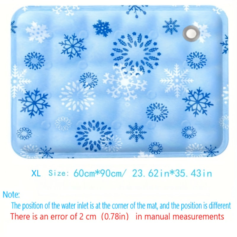 Pet Cooling Mat Waterproof Non-Toxic Gel for Dogs Indoor Outdoor Durable and Easy to Clean