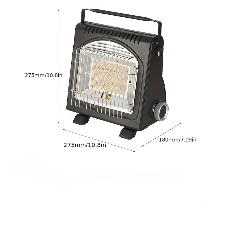 Портативный уличный железный обогреватель для кемпинга и активного отдыха