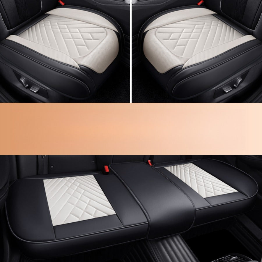 Full Coverage Seat Cushion for Driver’s Seat Universal Car Seat Protector Black Memory Foam