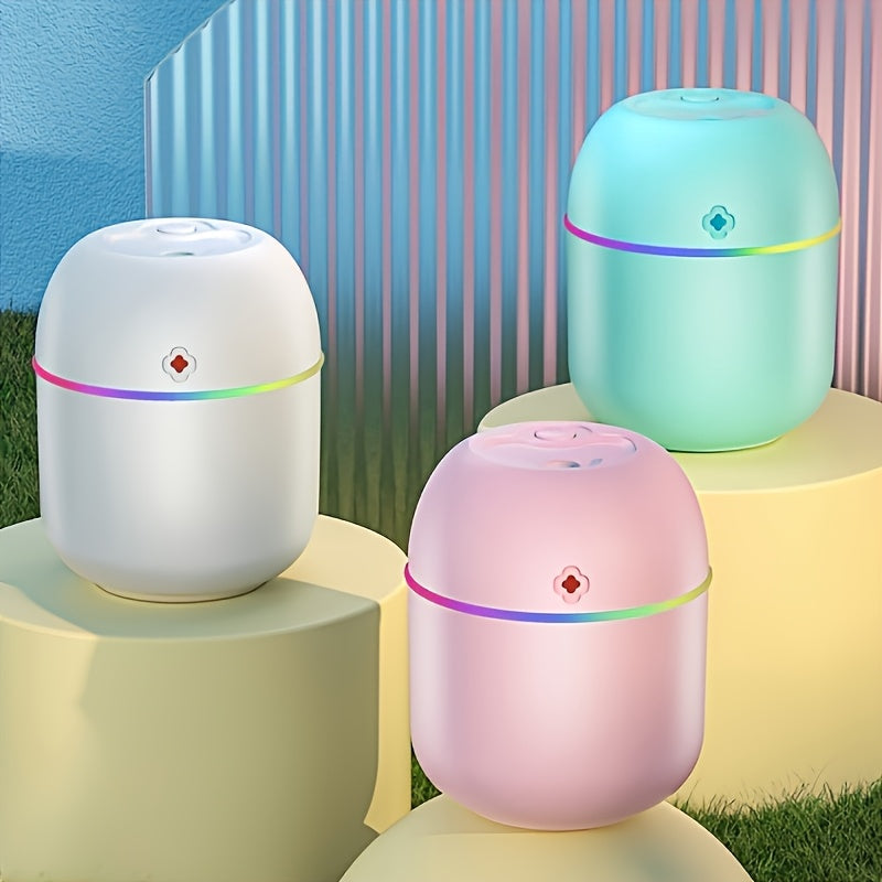 Portable USB Aromatherapy Diffuser Lamp Car Air Freshener Humidifier No Battery Required