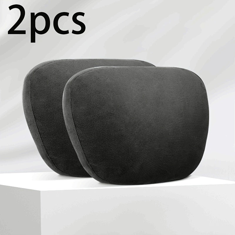 2 Pack Car Neck Support Pillows Soft Adjustable Headrest Pillow for Comfortable Travel