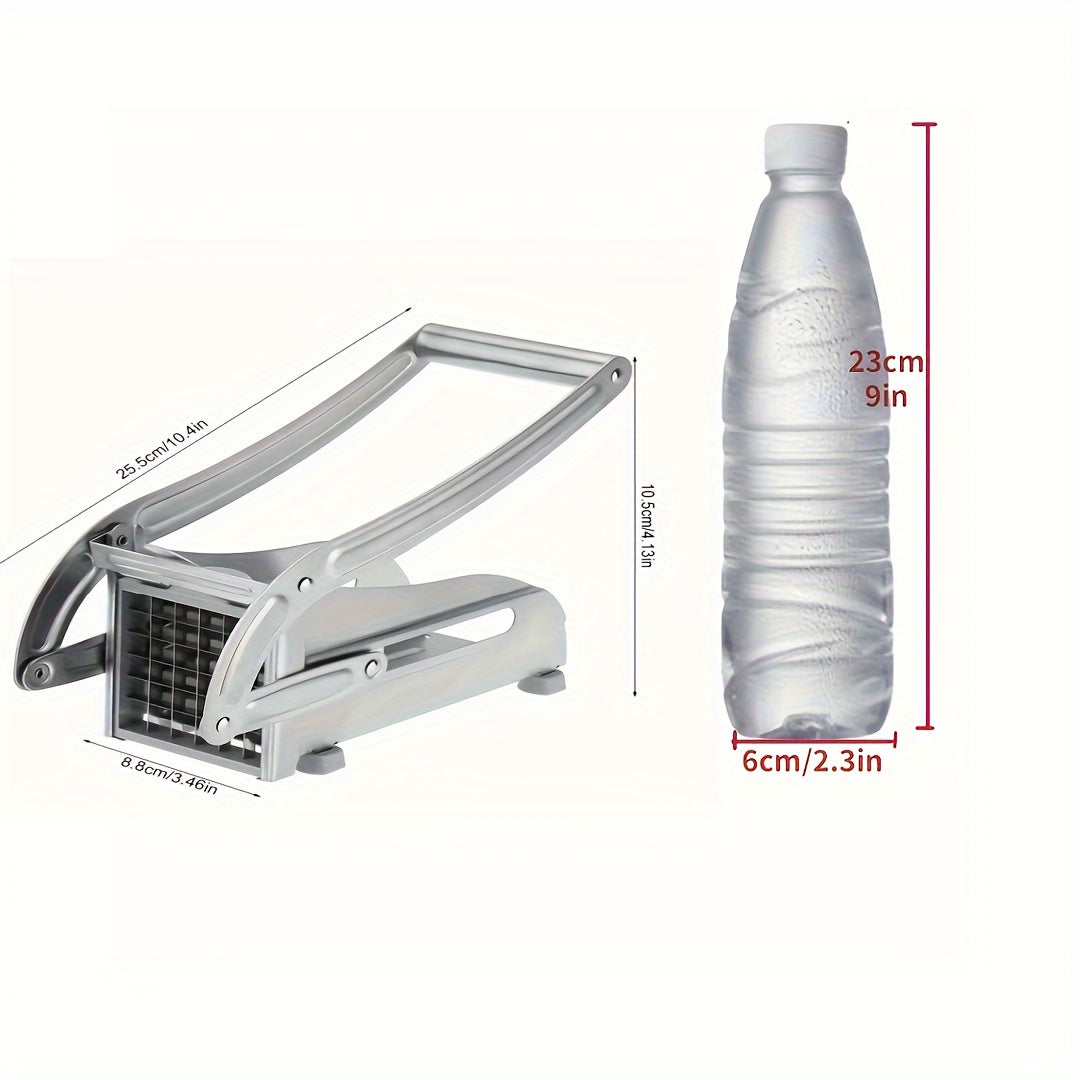 Stainless Steel Manual Potato Slicer for Kitchen, Cucumber and Radish Cutter