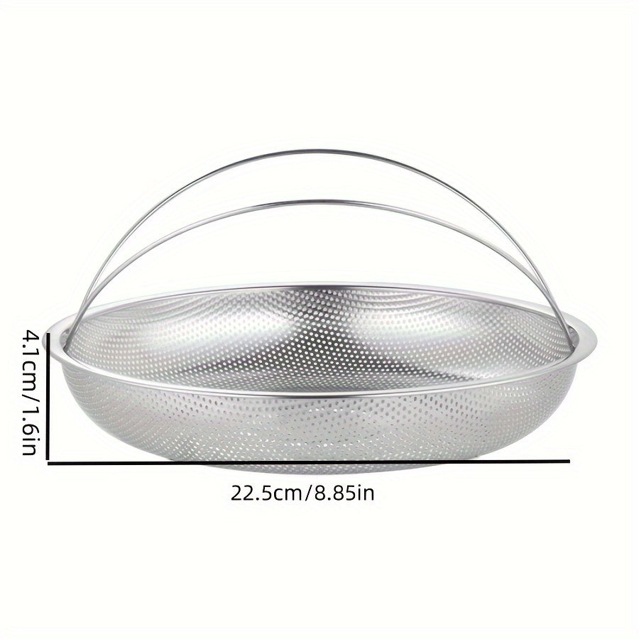 Stainless Steel Kitchen Steamer Basket Multi-Functional for Rice Vegetables Dumplings