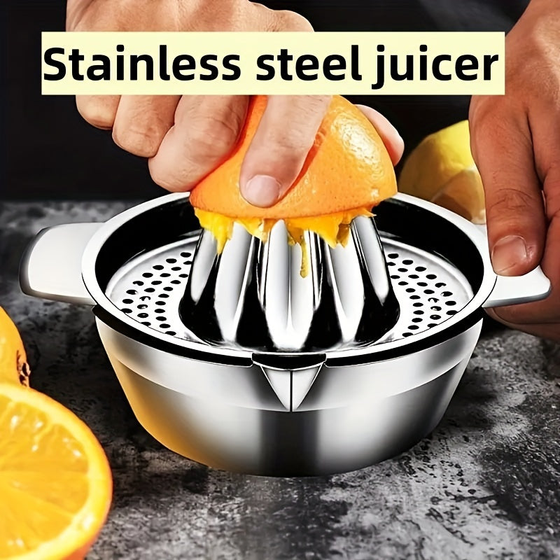 Stainless Steel Lemon Orange Juicer Manual Squeezer Kitchen Tool