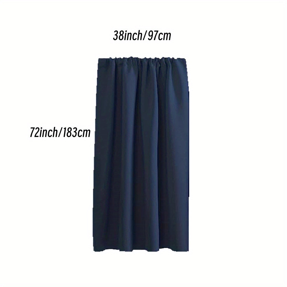 Insulated Blackout Curtains for Bedroom Room Darkening Noise Reduction 1PC