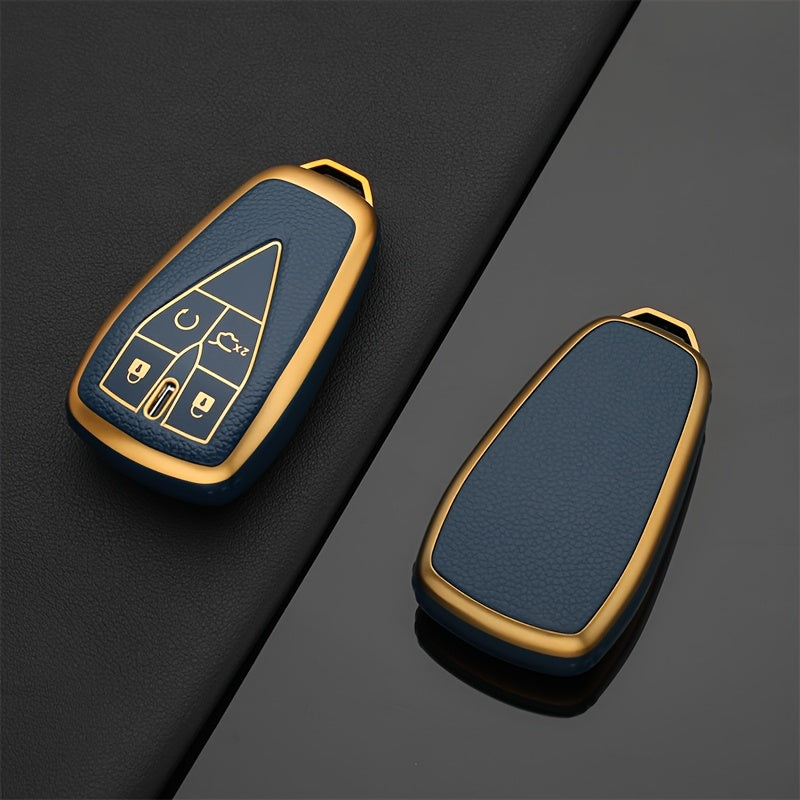 Durable TPU Key Case For Car Key Remote Protective Cover Black Universal