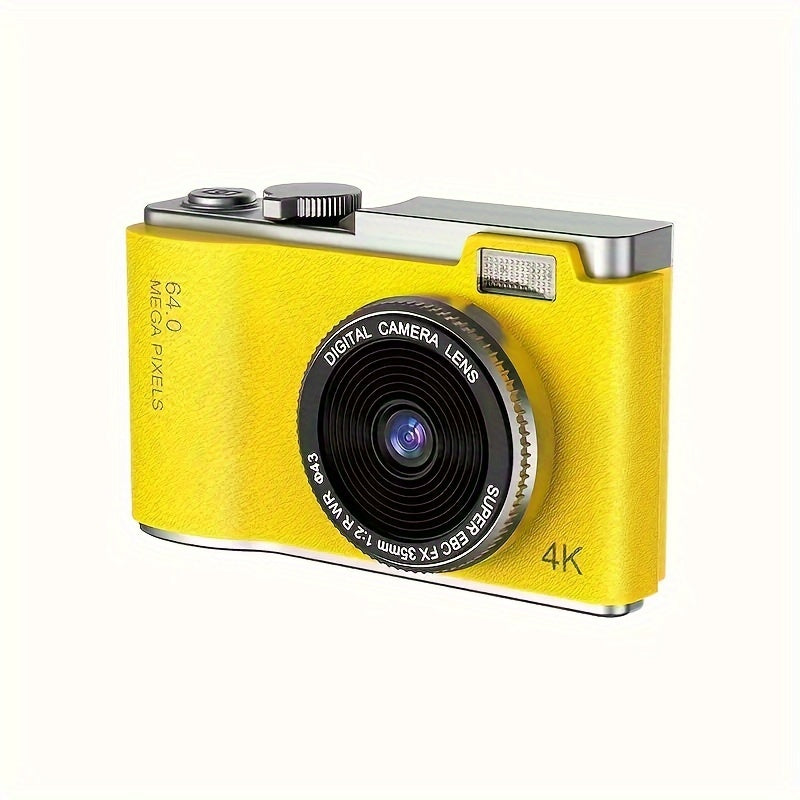 Cámara digital compacta 1080p Sensor CCD Visor de 1.07x Batería recargable de polímero de litio