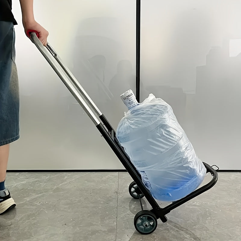 Folding Trolley for Shopping Luggage Cargo Handling Medium Size