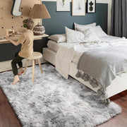 Soft Plush Nordic Tie-Dye Shaggy Area Rug for Living Room Bedroom 100% Polyester