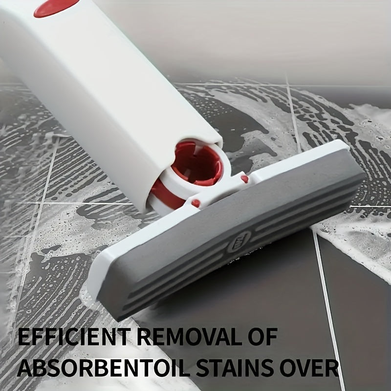 Hamyonbop, qo'lga olinadigan tozalash vositasi hammom, hojatxona, oshxona va avtomobil uchun, gubka boshli ko'p funksiyali mini mopa ega. Mustahkam plastik tutqich, o'rtacha qattiqlik va elektr energiyasi talab qilinmaydi.