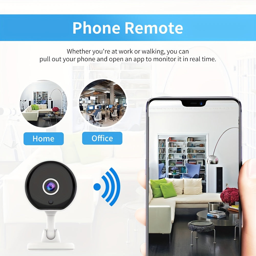 Wireless Home Security Camera with Night Vision and Remote Viewing
