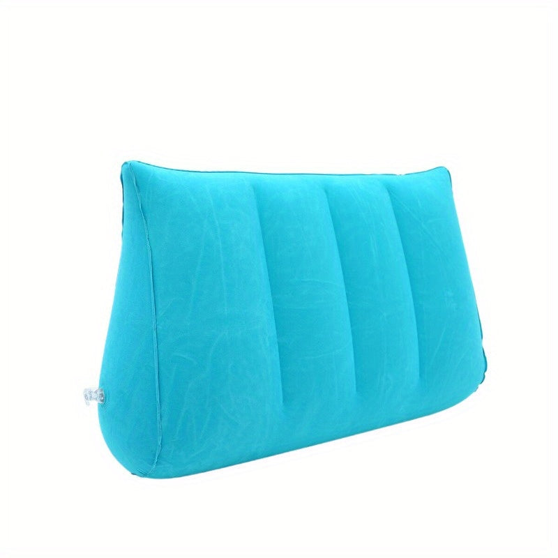 Almohadilla inflable de apoyo para maternidad para comodidad durante el embarazo, cuña portátil de PVC suave con funda transpirable