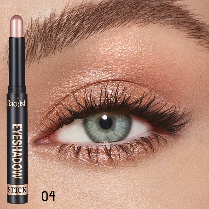 Women Multi-Color Matte and Shimmery Eyeshadow Stick Set Long-Lasting