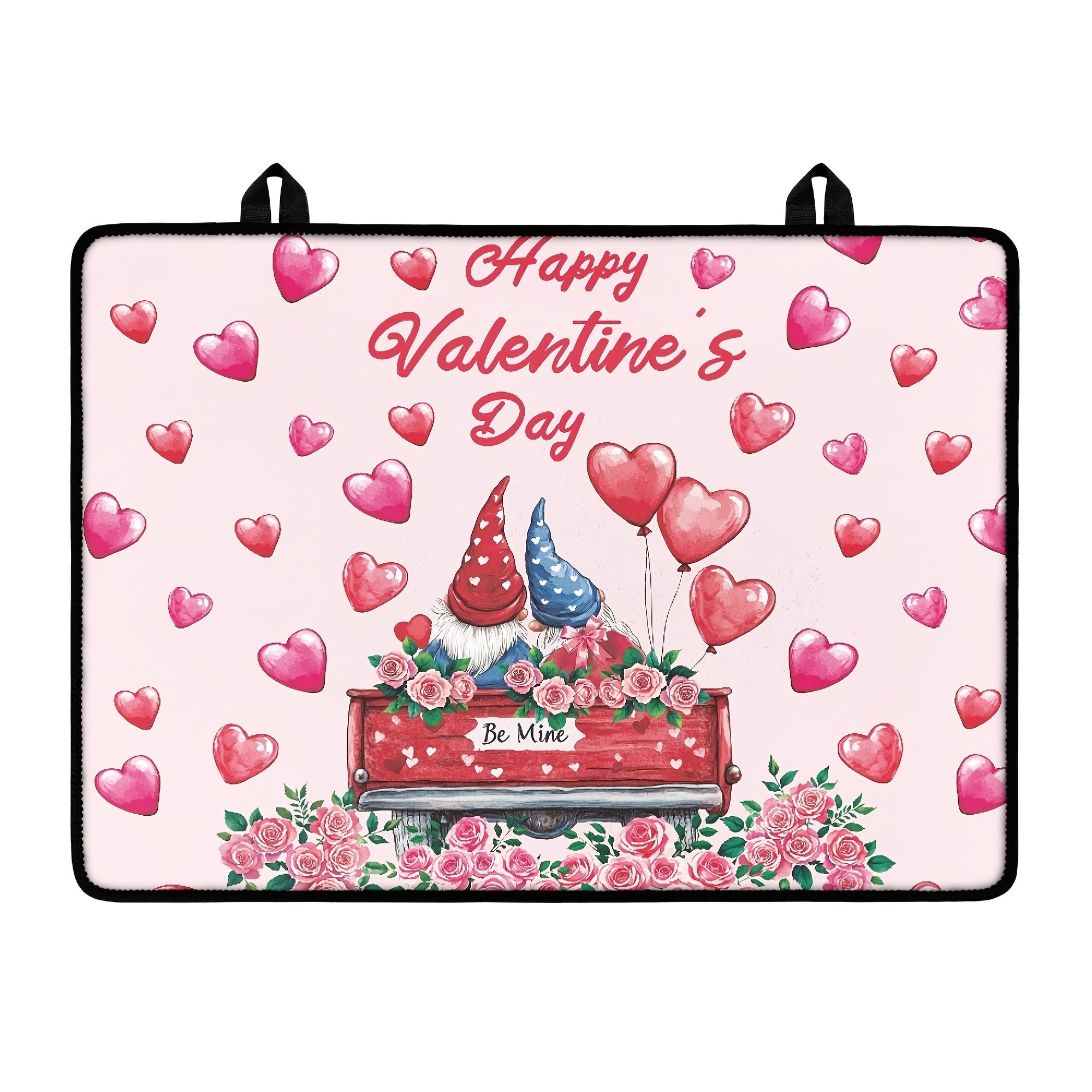Valentine's Day Gnome Stovetop Cover Heat-Resistant Non-Slip Kitchen Decor