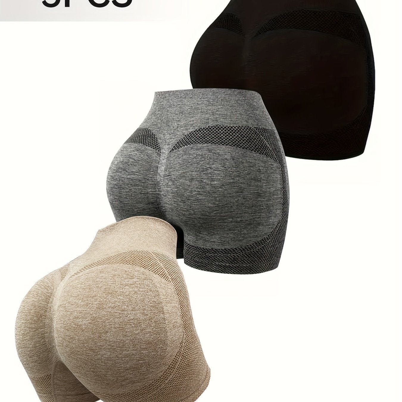 Women's High-Waisted Compression Leggings Set for Sports Fitness with Side Stripe and High Support