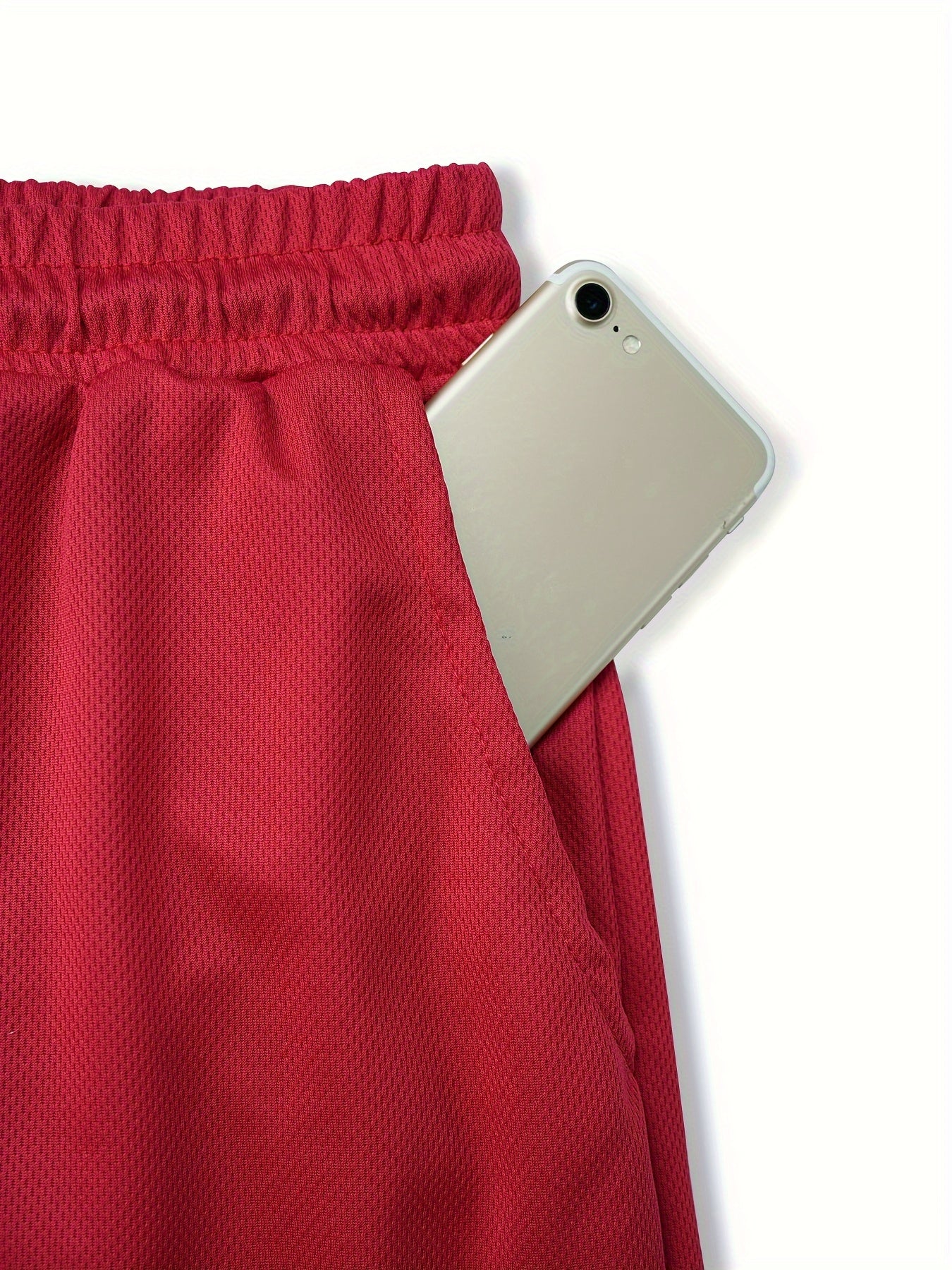 Erkaklar uchun yugurish va mashg'ulotlar uchun 2-in-1 shortlar