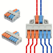 Mini Quick Wire Connectors 5/10 Pcs Universal Electrical Lighting Terminal Blocks