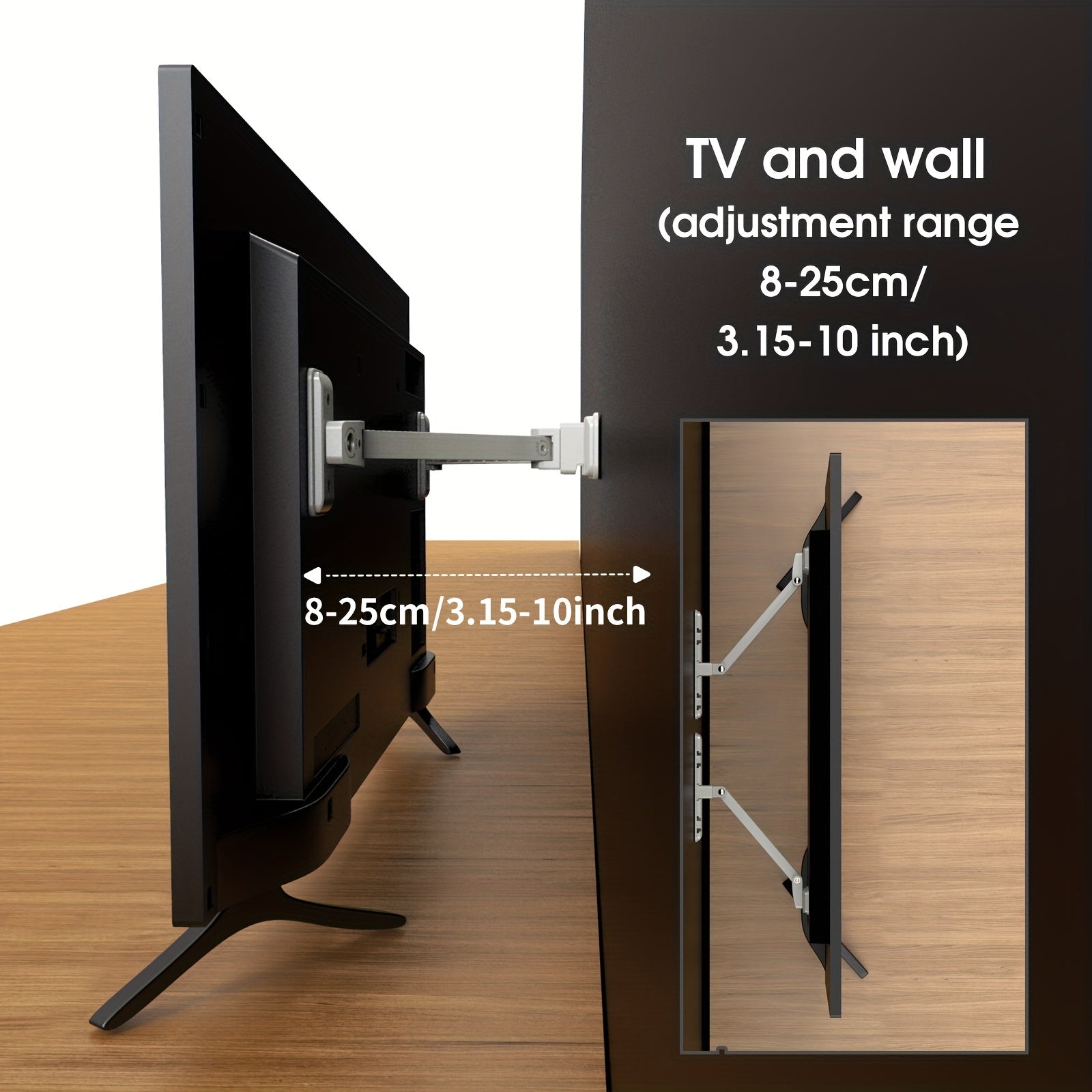Children's Safety TV and Monitor Stand Anti-Tip LCD Screen Support Grey BPA-Free