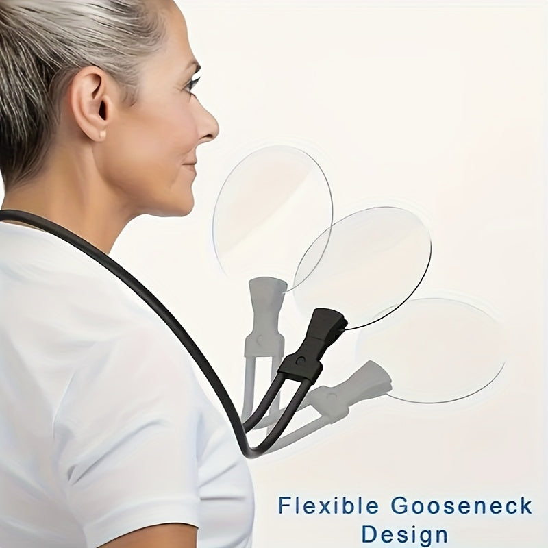 5X Magnifying Glass with Head Strap 13cm Large Lens for Reading Sewing Crafts Medical Use