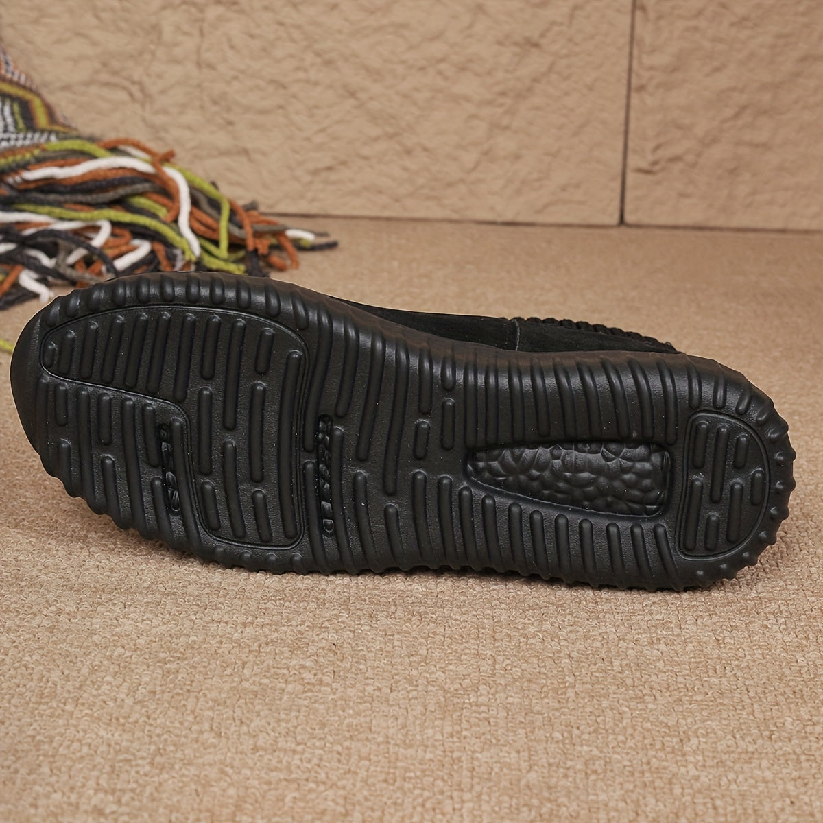 Women's Solid Color Short Ankle Boots Slip On Comfortable Shoes